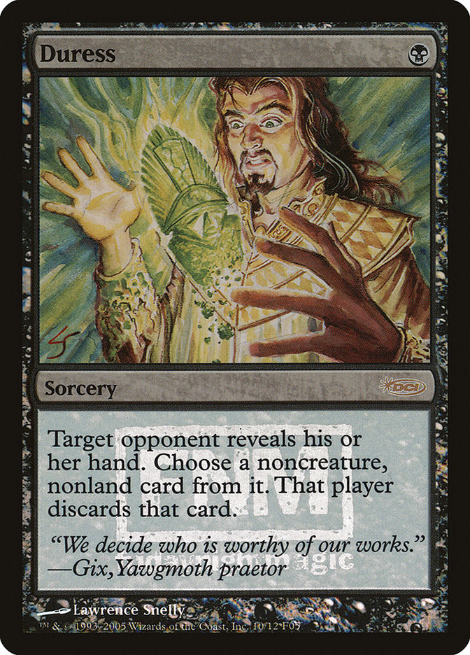 Duress [Friday Night Magic 2005] | Gamers Paradise