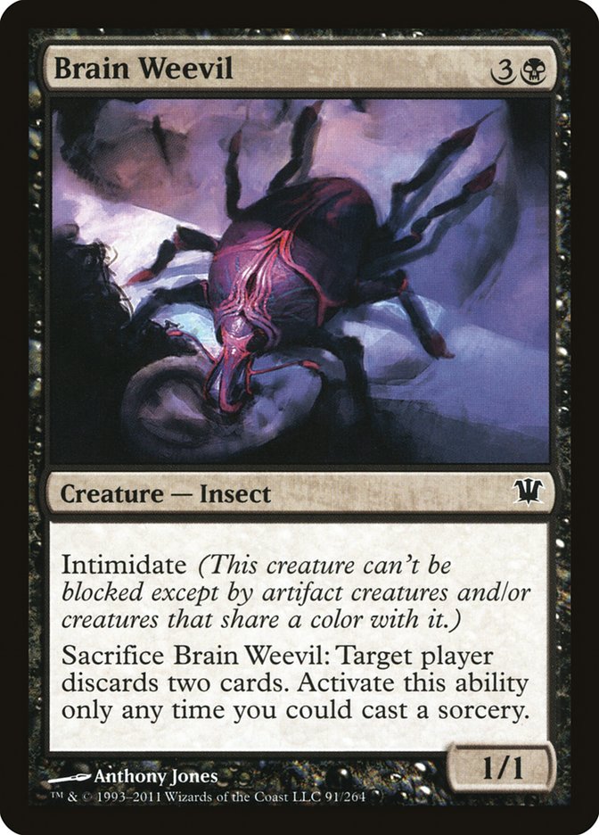 Brain Weevil [Innistrad] | Gamers Paradise