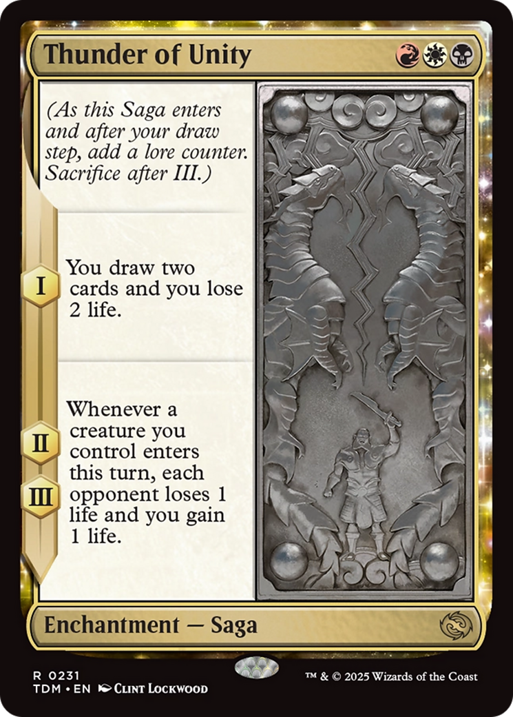 Thunder of Unity [Tarkir: Dragonstorm] | Gamers Paradise