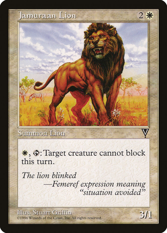 Jamuraan Lion [Visions] | Gamers Paradise