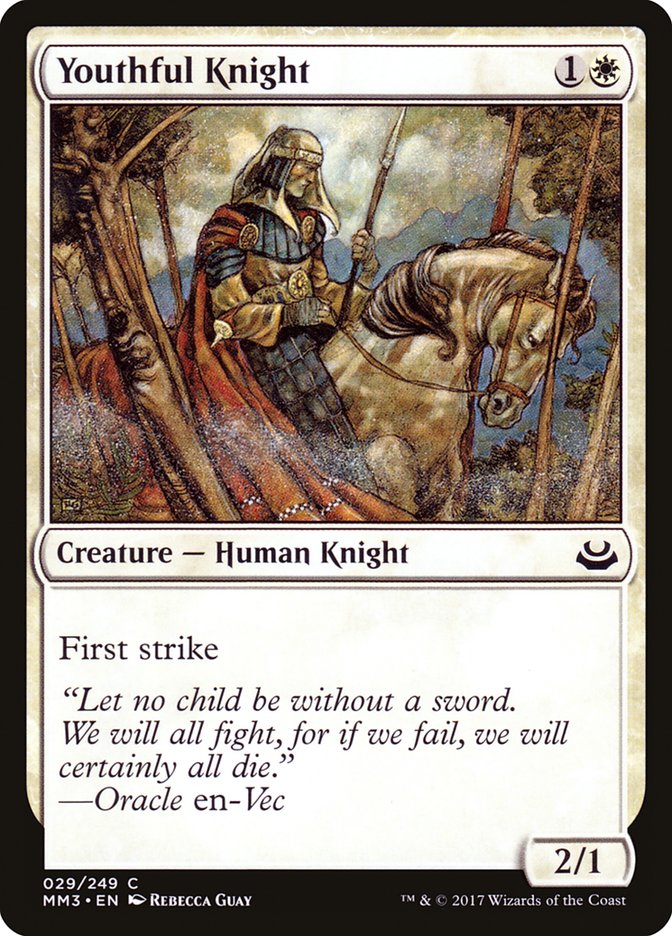 Youthful Knight [Modern Masters 2017] | Gamers Paradise