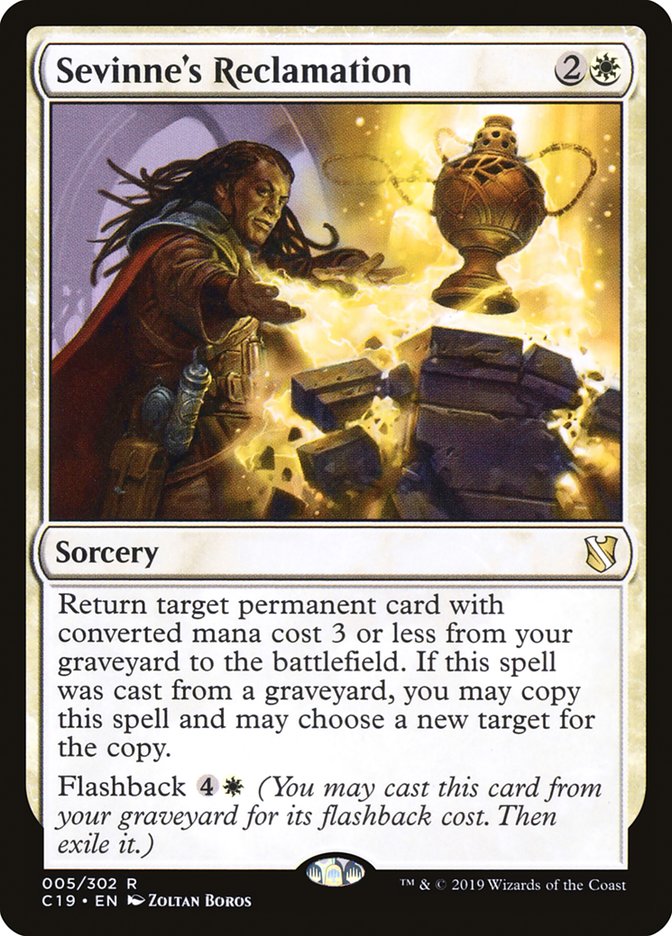 Sevinne's Reclamation [Commander 2019] | Gamers Paradise