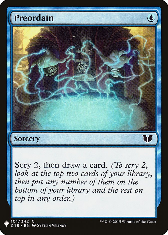 Preordain [Mystery Booster] | Gamers Paradise