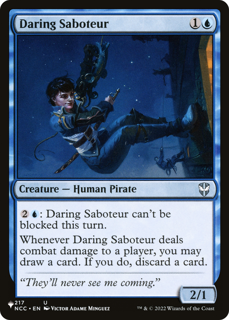 Daring Saboteur [The List Reprints] | Gamers Paradise