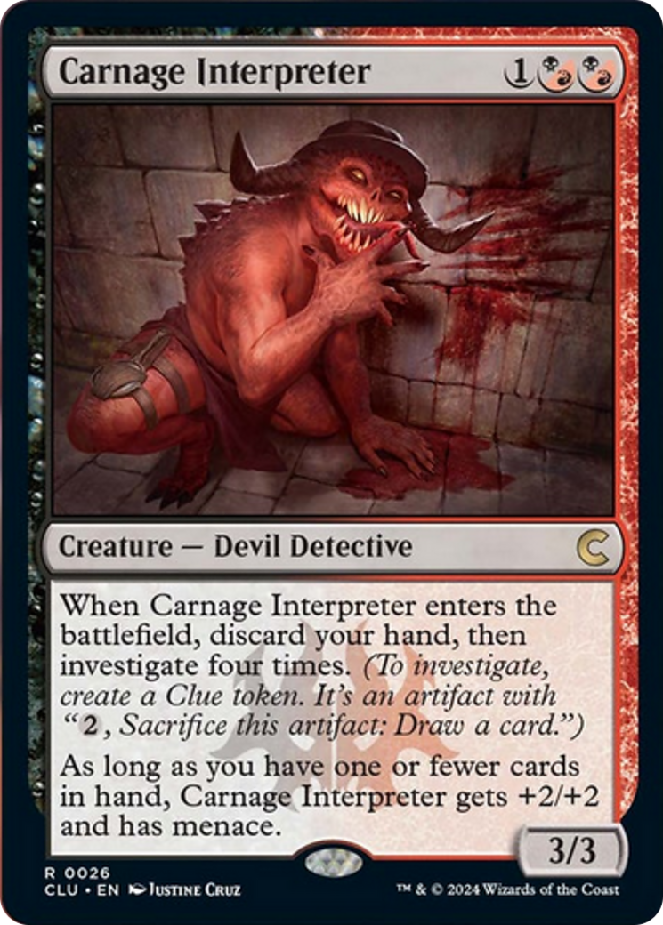 Carnage Interpreter [Ravnica: Clue Edition] | Gamers Paradise