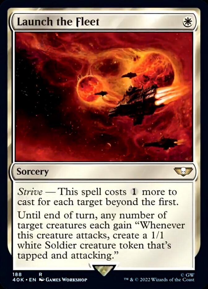 Launch the Fleet (Surge Foil) [Warhammer 40,000] | Gamers Paradise