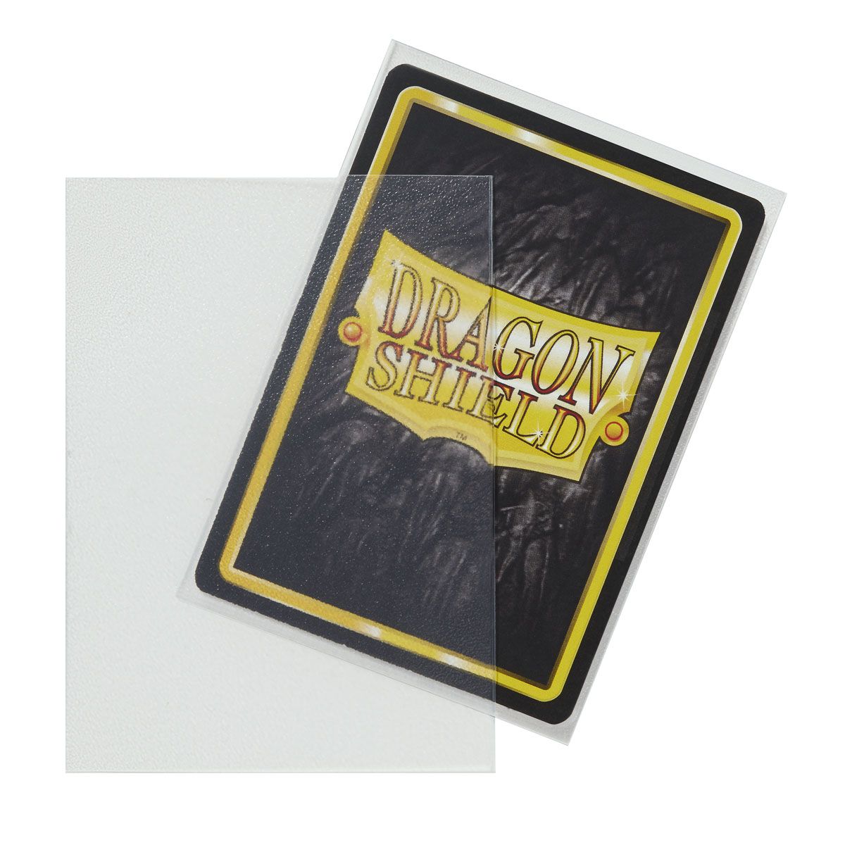 Dragon Shield: Standard 100ct Sleeves - Clear (Non-Glare Matte) | Gamers Paradise