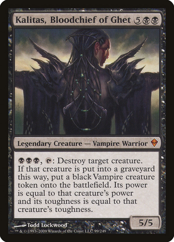 Kalitas, Bloodchief of Ghet [Zendikar] | Gamers Paradise