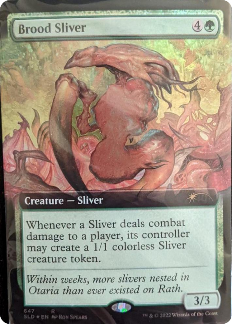 Brood Sliver (Extended Art) [Secret Lair Drop Promos] | Gamers Paradise