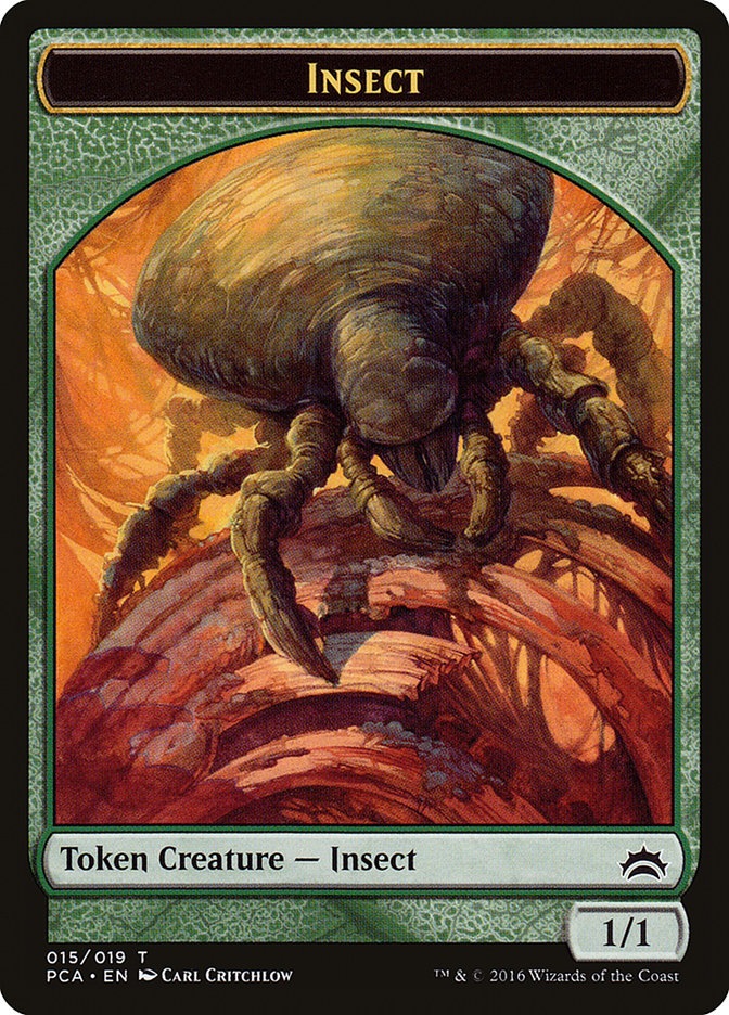 Insect Token [Planechase Anthology Tokens] | Gamers Paradise