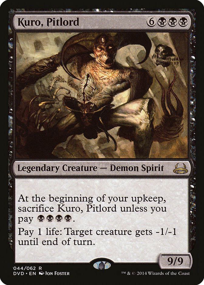 Kuro, Pitlord (Divine vs. Demonic) [Duel Decks Anthology] | Gamers Paradise