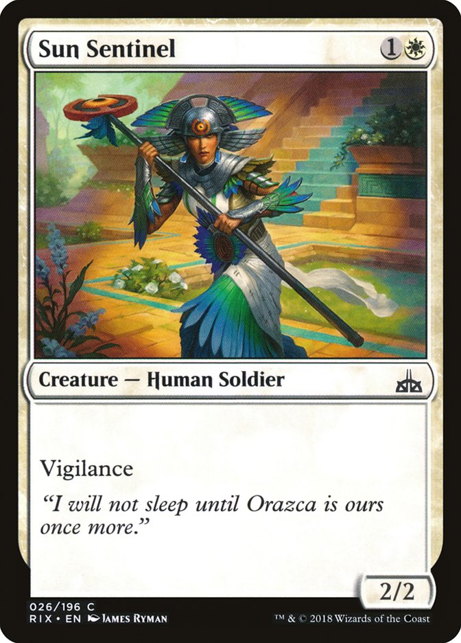Sun Sentinel [Rivals of Ixalan] | Gamers Paradise