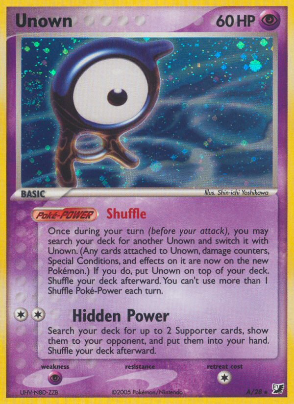 Unown (A/28) [EX: Unseen Forces] | Gamers Paradise