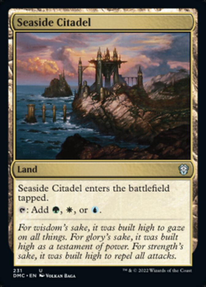 Seaside Citadel [Dominaria United Commander] | Gamers Paradise
