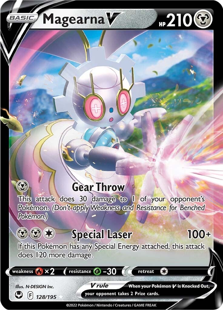 Magearna V (128/195) [Sword & Shield: Silver Tempest] | Gamers Paradise