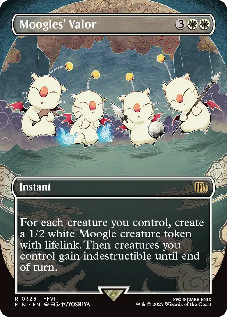 Moogles' Valor (Borderless) [FINAL FANTASY] | Gamers Paradise
