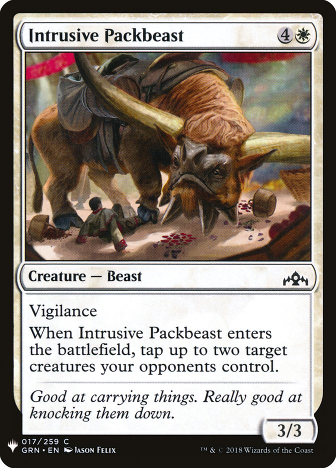 Intrusive Packbeast [Mystery Booster] | Gamers Paradise