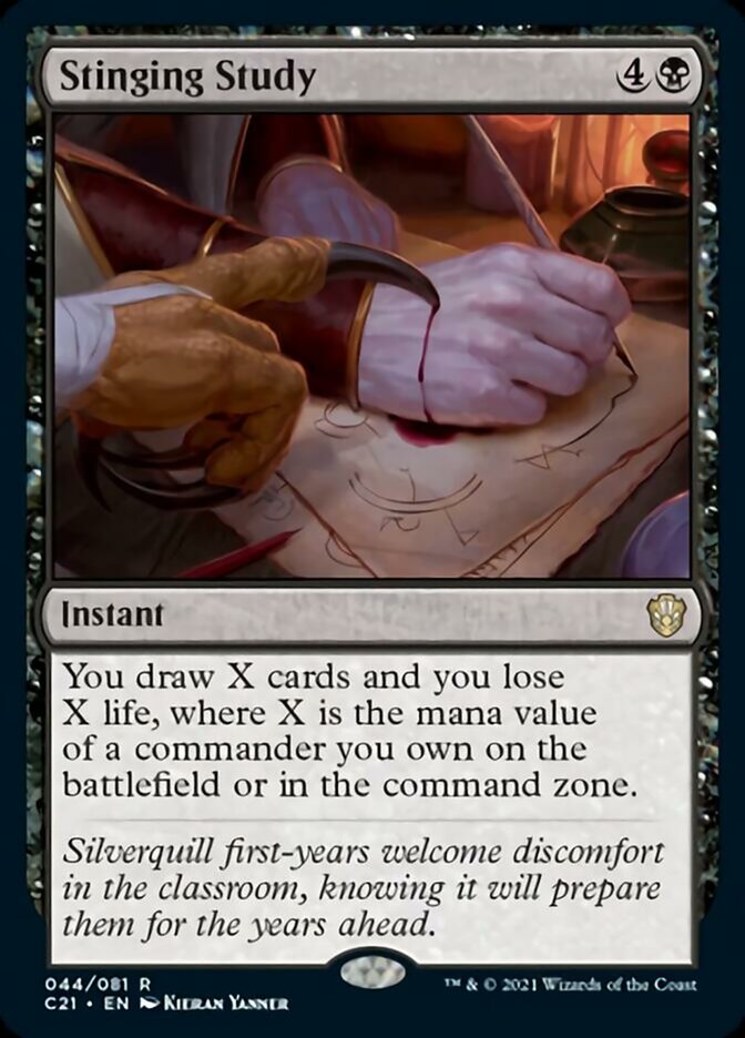 Stinging Study [Commander 2021] | Gamers Paradise