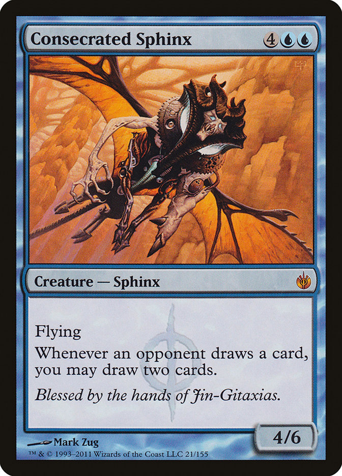 Consecrated Sphinx [Mirrodin Besieged] | Gamers Paradise
