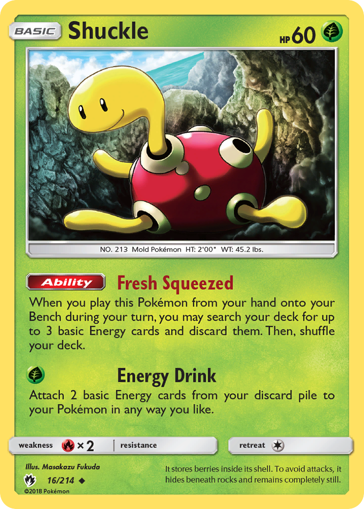 Shuckle (16/214) [Sun & Moon: Lost Thunder] | Gamers Paradise