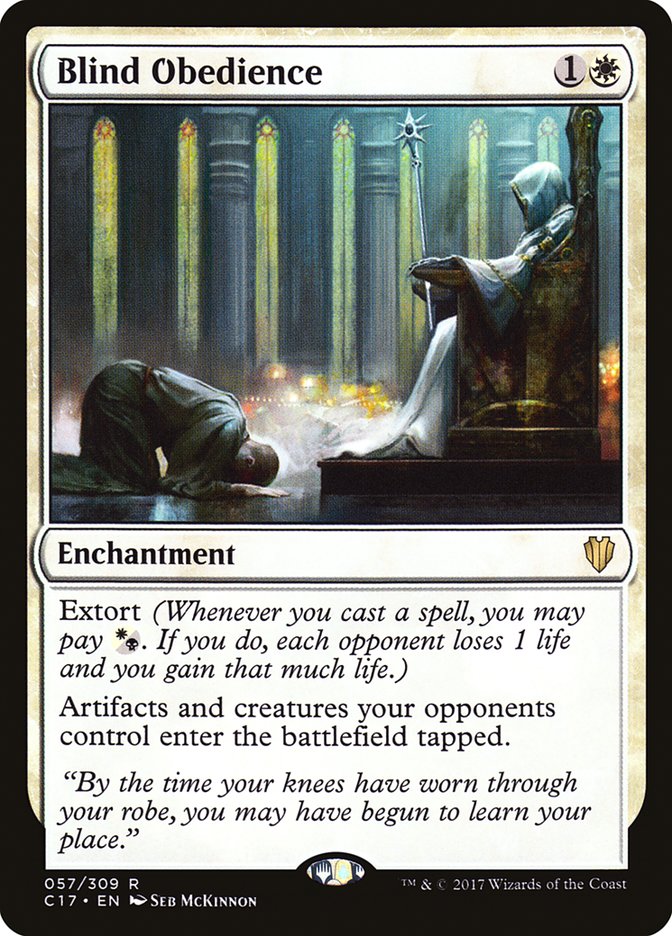 Blind Obedience [Commander 2017] | Gamers Paradise