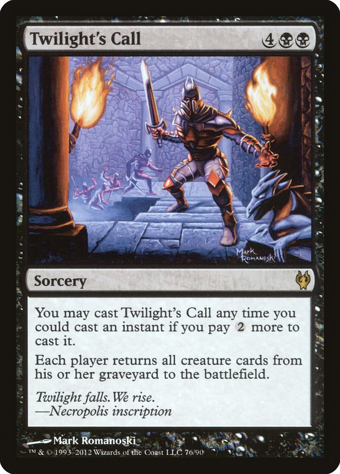 Twilight's Call [Duel Decks: Izzet vs. Golgari] | Gamers Paradise