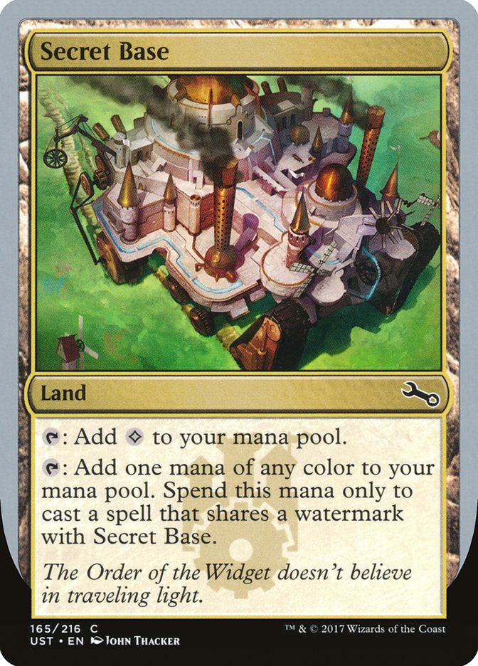 Secret Base (John Thacker) [Unstable] | Gamers Paradise