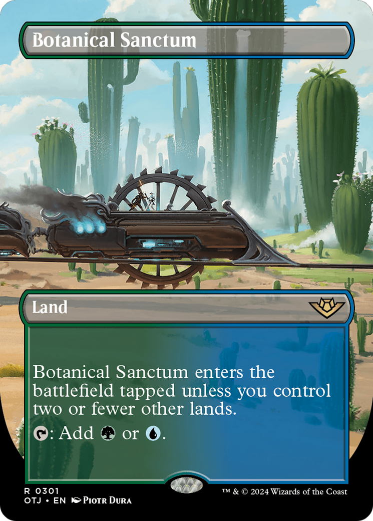 Botanical Sanctum (Borderless) [Outlaws of Thunder Junction] | Gamers Paradise