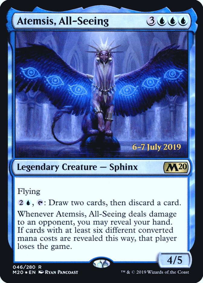 Atemsis, All-Seeing [Core Set 2020 Prerelease Promos] | Gamers Paradise