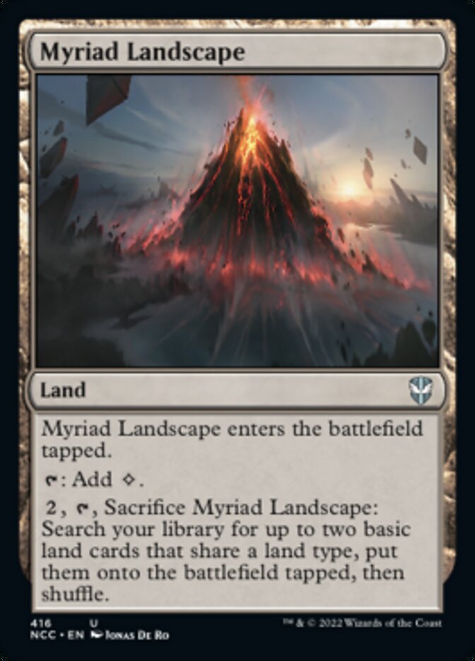 Myriad Landscape [Streets of New Capenna Commander] | Gamers Paradise