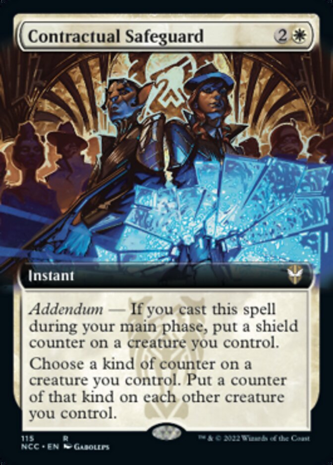 Contractual Safeguard (Extended Art) [Streets of New Capenna Commander] | Gamers Paradise