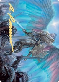 Resplendent Marshal Art Card (Gold-Stamped Signature) [Kaldheim Art Series] | Gamers Paradise