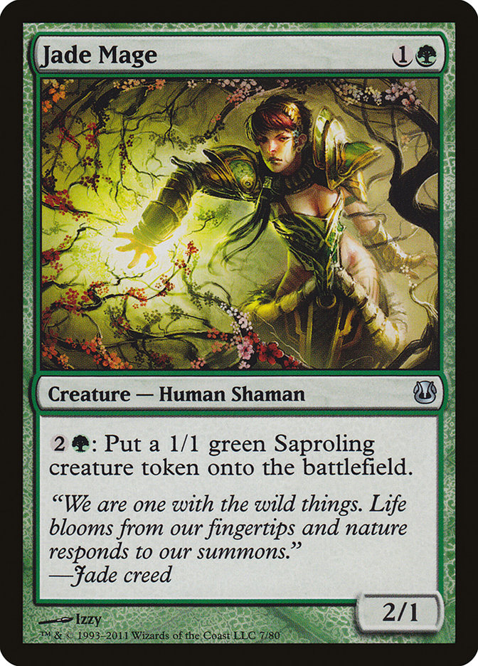 Jade Mage [Duel Decks: Ajani vs. Nicol Bolas] | Gamers Paradise