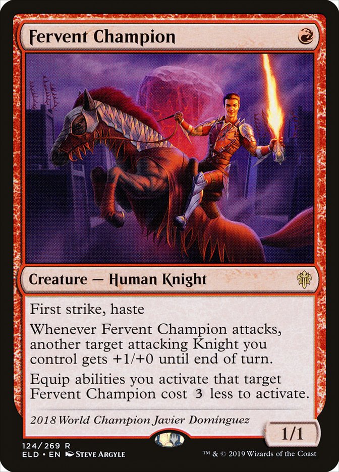 Fervent Champion [Throne of Eldraine] | Gamers Paradise
