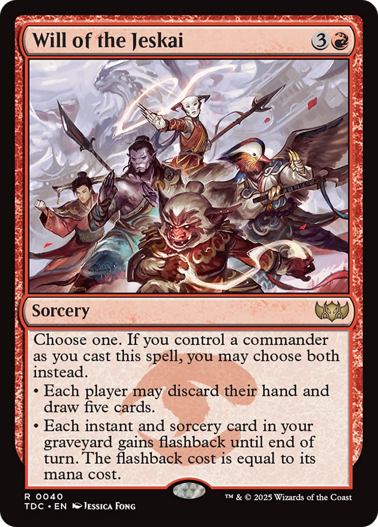 Will of the Jeskai [Tarkir: Dragonstorm Commander] | Gamers Paradise