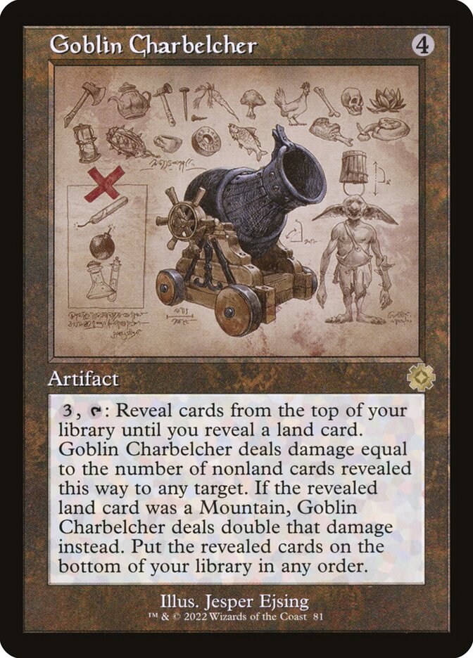 Goblin Charbelcher (Retro Schematic) [The Brothers' War Retro Artifacts] | Gamers Paradise