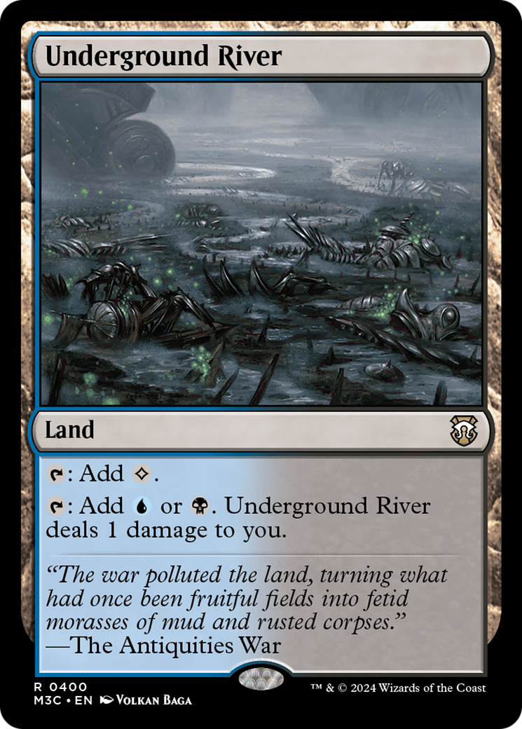 Underground River (Ripple Foil) [Modern Horizons 3 Commander] | Gamers Paradise