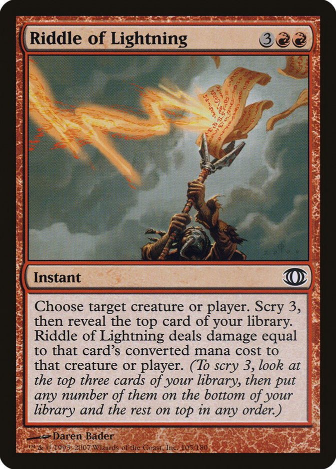 Riddle of Lightning [Future Sight] | Gamers Paradise