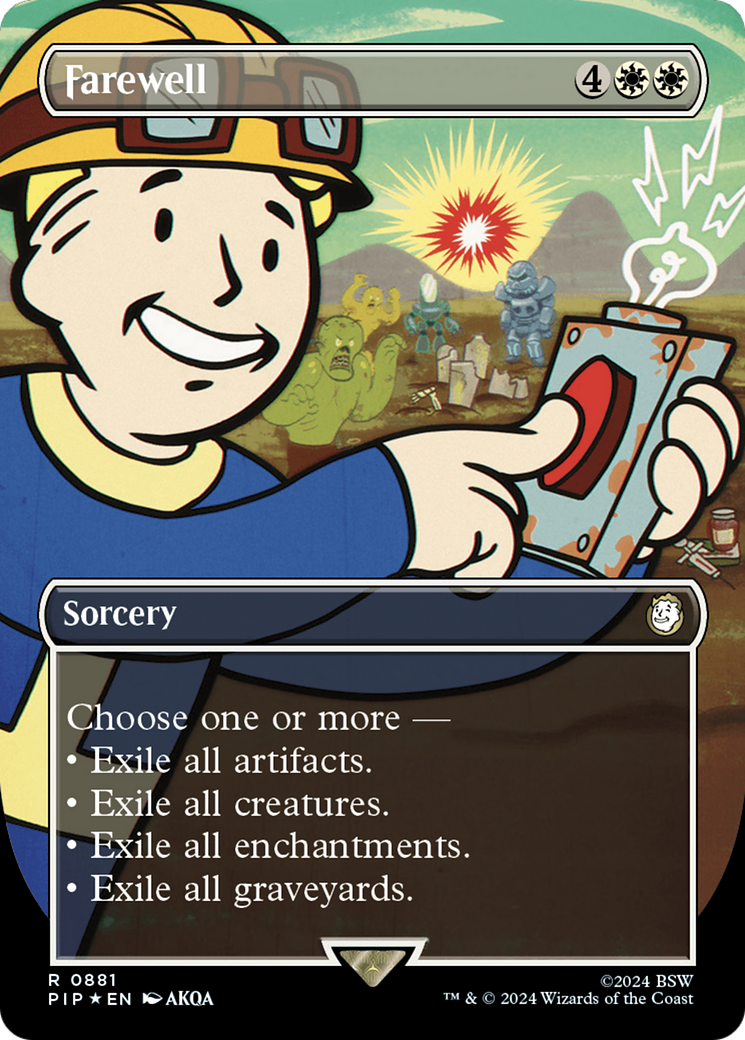 Farewell (Borderless) (Surge Foil) [Fallout] | Gamers Paradise
