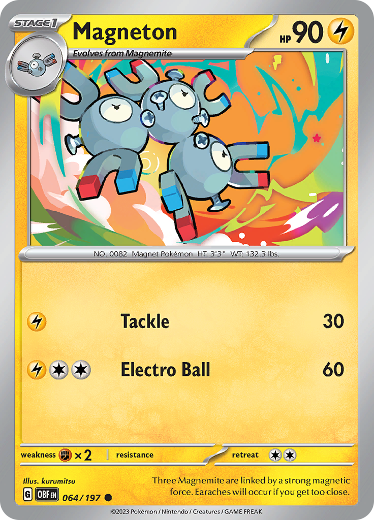 Magneton (064/197) [Scarlet & Violet: Obsidian Flames] | Gamers Paradise