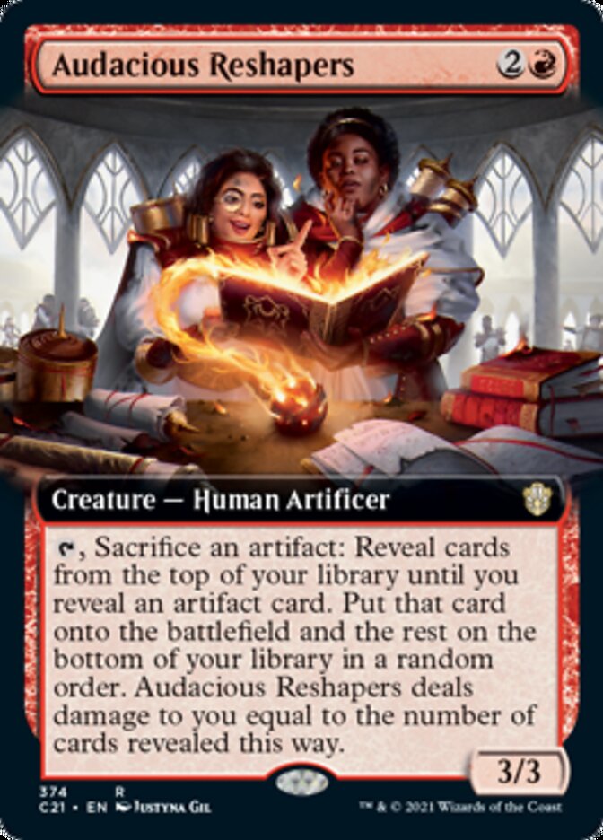 Audacious Reshapers (Extended Art) [Commander 2021] | Gamers Paradise