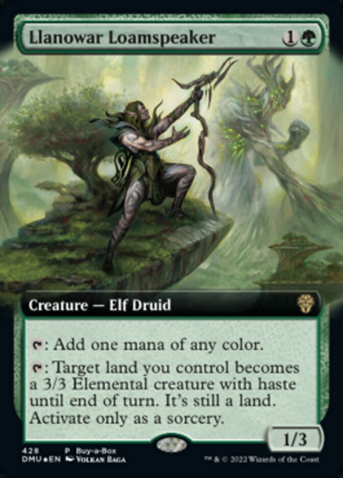 Llanowar Loamspeaker (Buy-A-Box) [Dominaria United] | Gamers Paradise