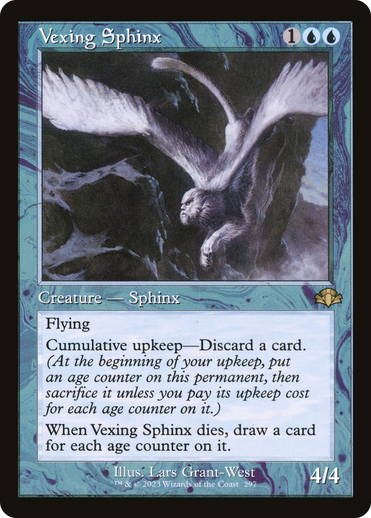 Vexing Sphinx (Retro) [Dominaria Remastered] | Gamers Paradise