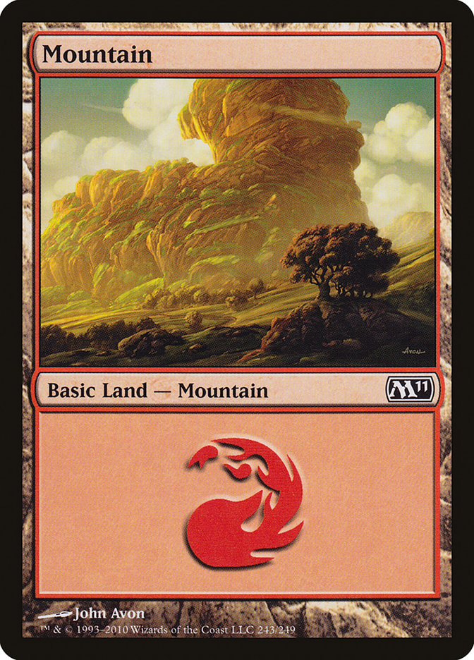 Mountain (243) [Magic 2011] | Gamers Paradise