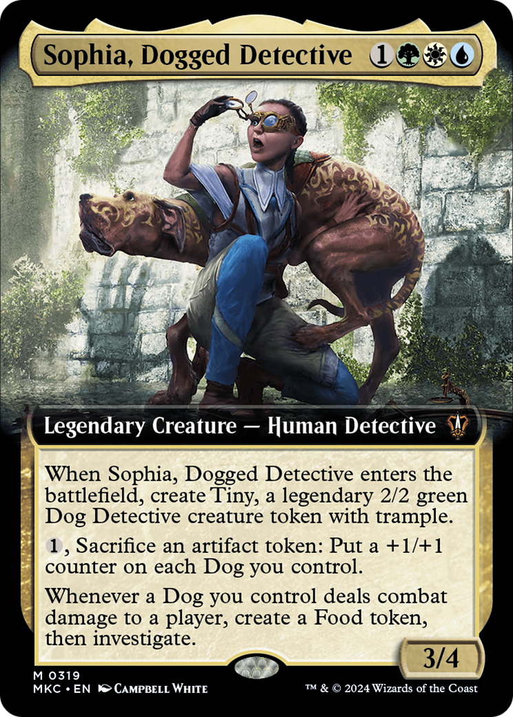 Sophia, Dogged Detective (Extended Art) [Murders at Karlov Manor Commander] | Gamers Paradise