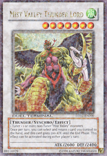 Mist Valley Thunder Lord [DT02-EN090] Ultra Rare | Gamers Paradise