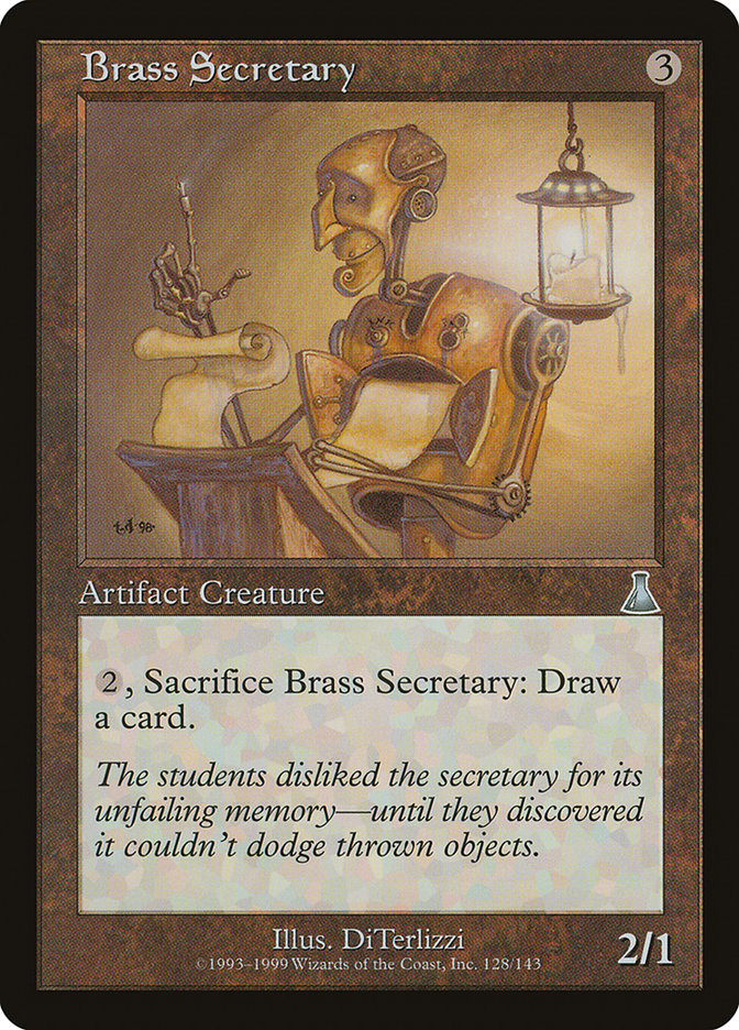 Brass Secretary [Urza's Destiny] | Gamers Paradise