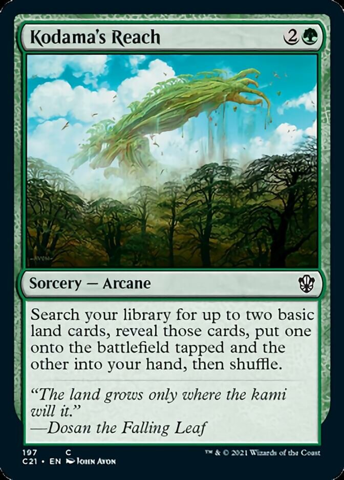 Kodama's Reach [Commander 2021] | Gamers Paradise