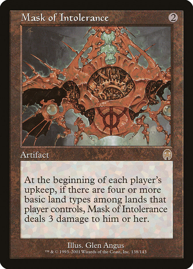 Mask of Intolerance [Apocalypse] | Gamers Paradise
