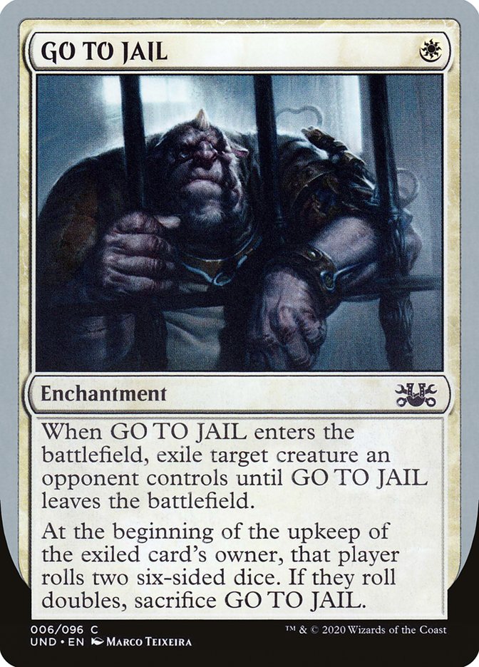GO TO JAIL [Unsanctioned] | Gamers Paradise